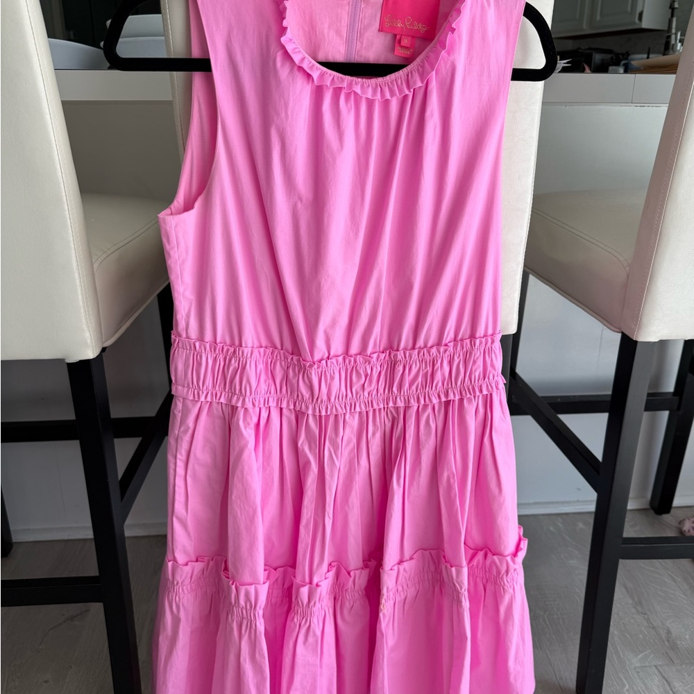 Lilly Pulitzer Elina Dress lilac rose pink size 8